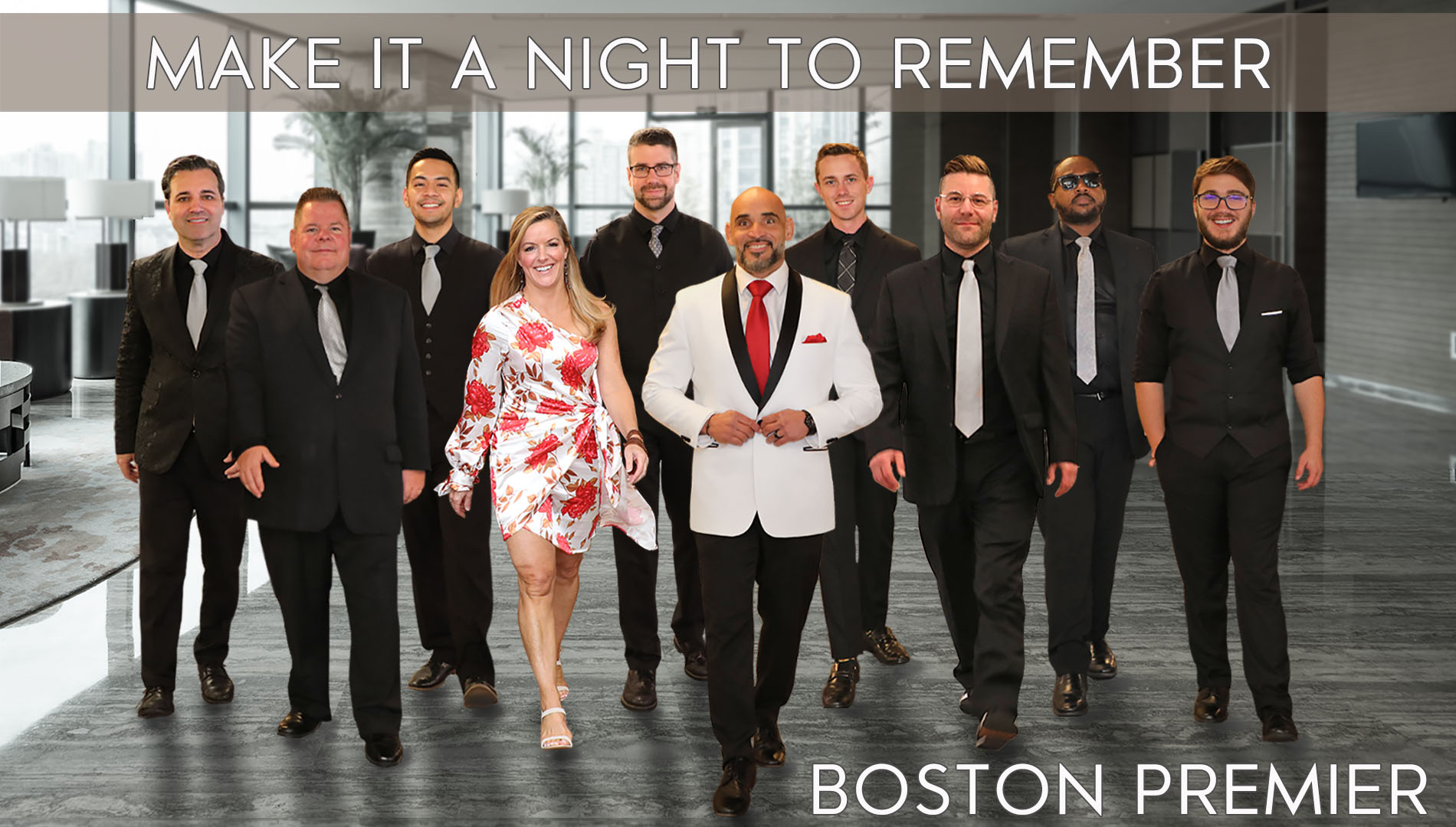 A photo of the Boston Premier Wedding Band in Boston