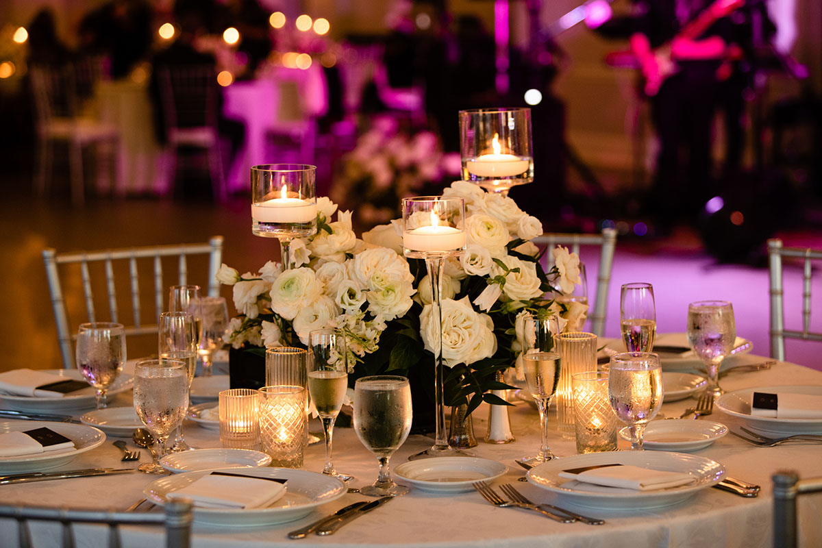 A Table Setting at The State Room in Boston